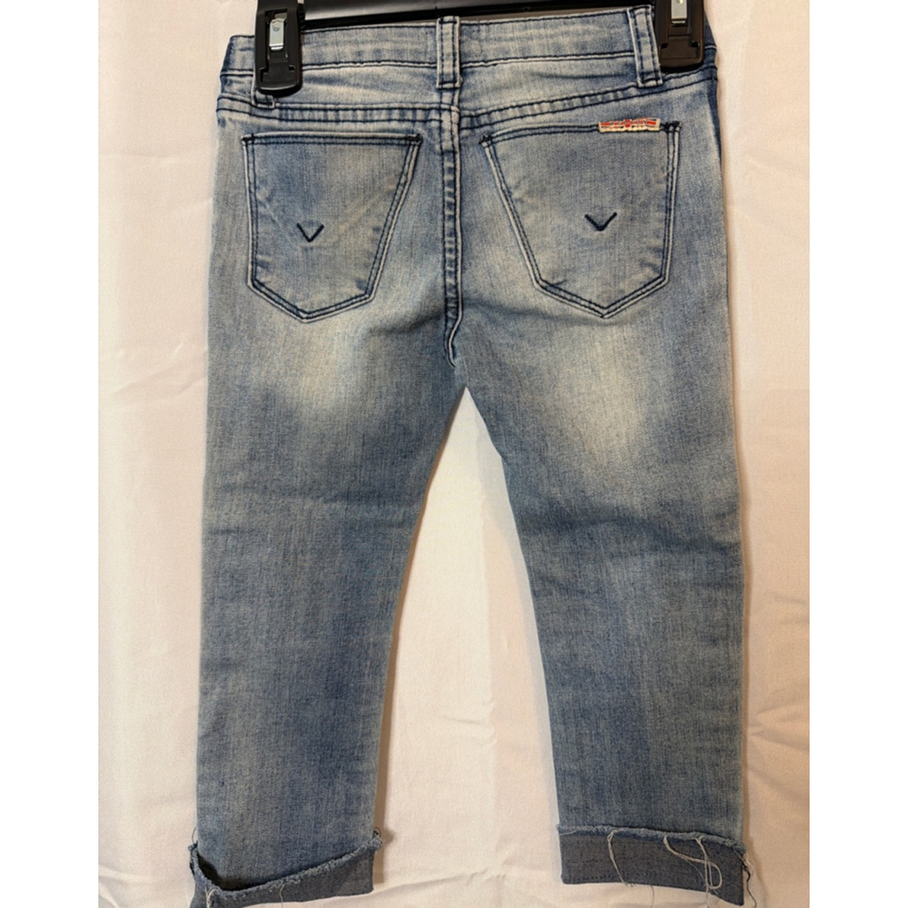 Hudson Jeans UK Kids Size 5 Distressed Y2K Light Blue Dark Blue Gently Worn - Picture 3 of 9